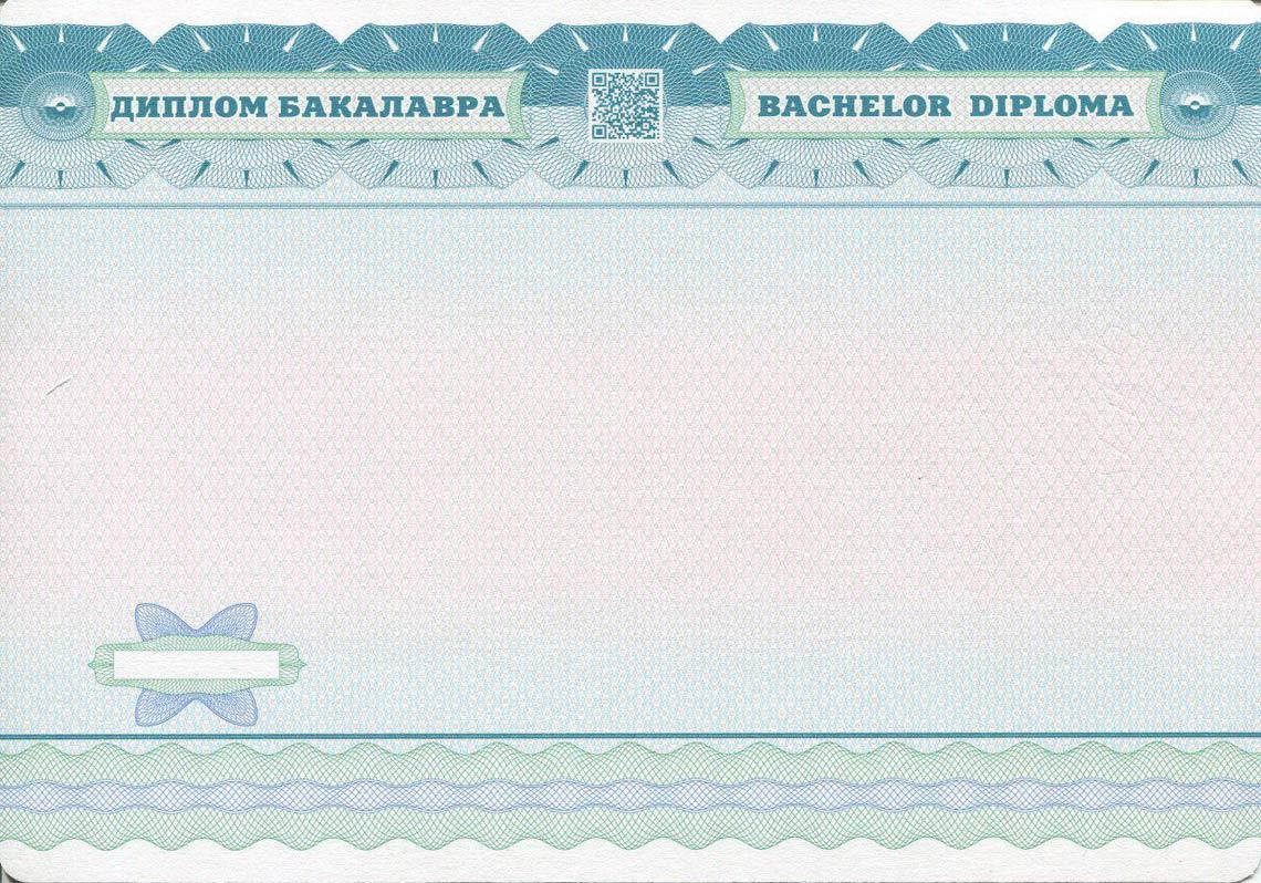 Украинский Диплом Бакалавра в Бийске 2014-2025 обратная сторона